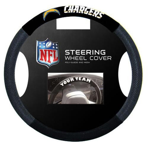 San Diego Chargers NFL Poly-Suede Steering Wheel Cover