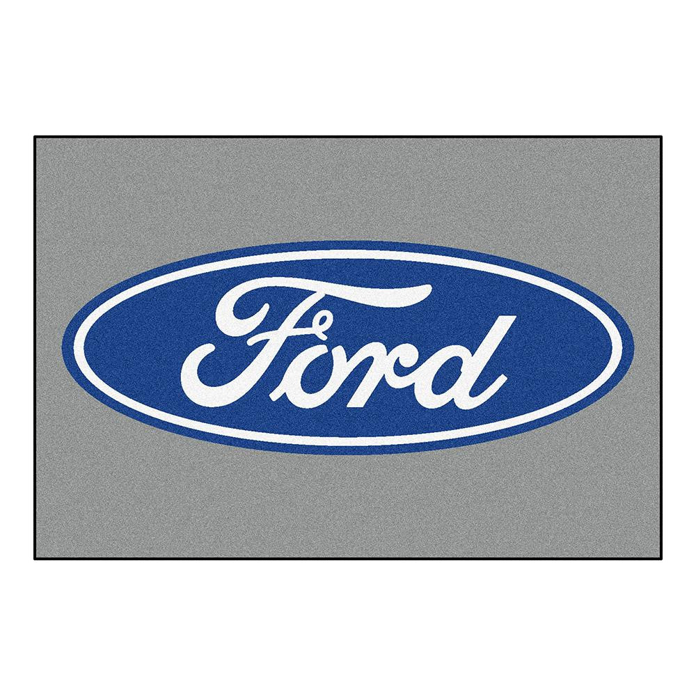 Ford Ford Oval 5x8 Rug (60x92)