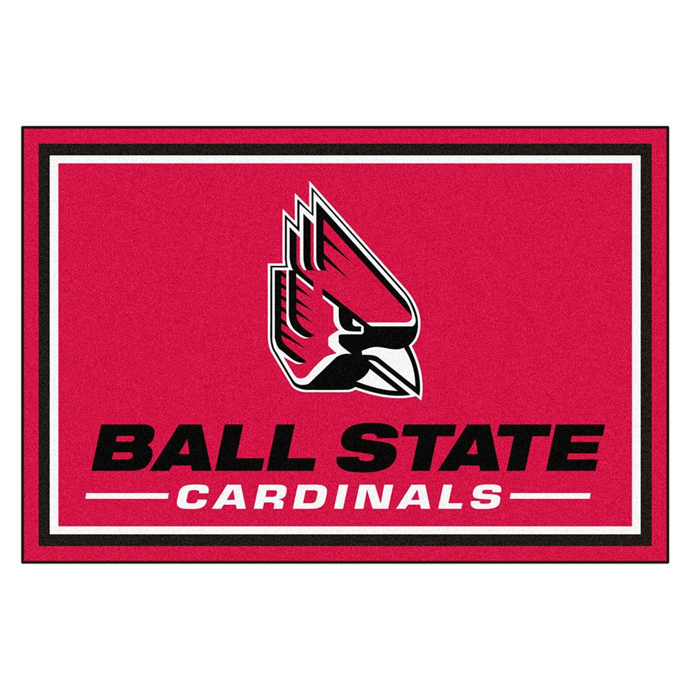 Ball State Cardinals NCAA 5ft x 8ft Rug