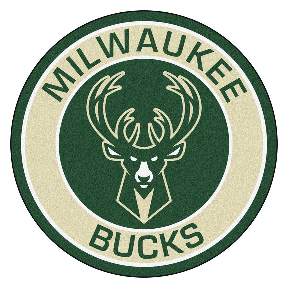 Milwaukee Bucks NBA Roundel Mat