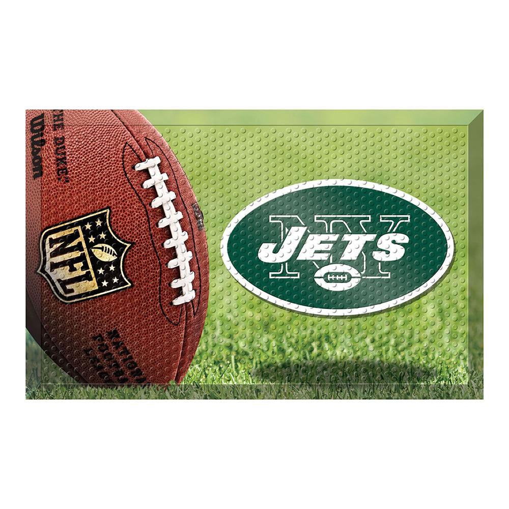 New York Jets NFL Scraper Doormat (19x30)