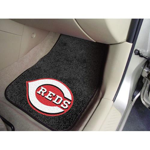 Cincinnati Reds MLB Car Floor Mats (2 Front)
