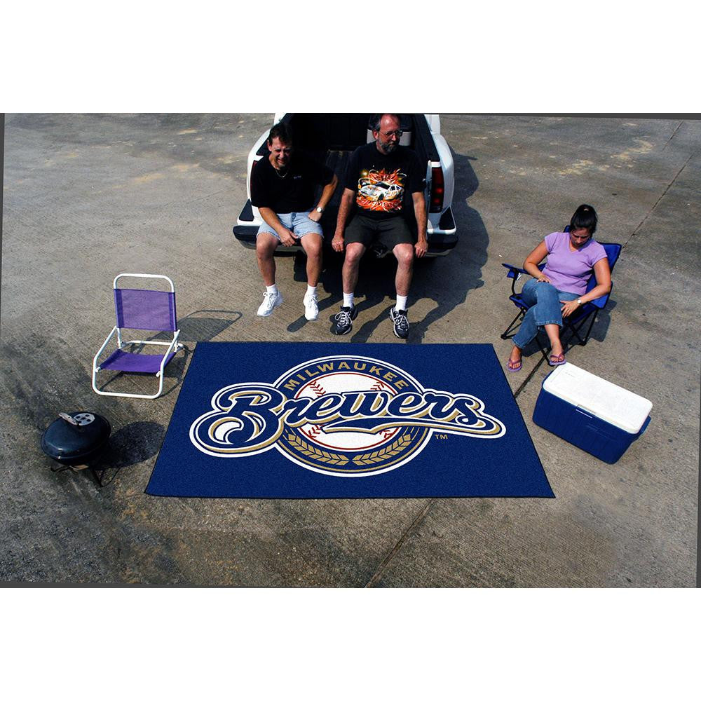 Milwaukee Brewers MLB Ulti-Mat Floor Mat (5x8')