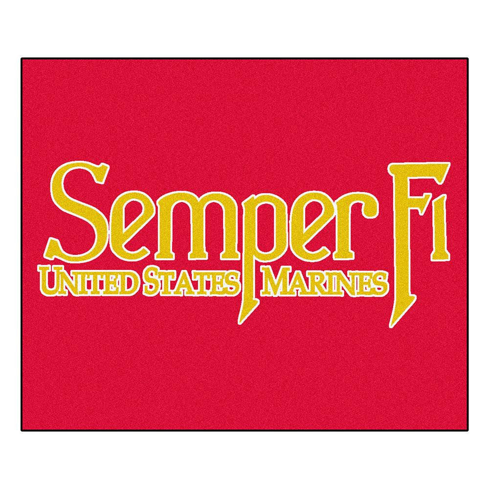 US Marines Armed Forces Tailgater Floor Mat (5'x6')