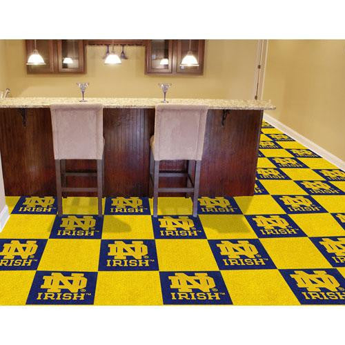 Notre Dame Fighting Irish NCAA Team Logo Carpet Tiles