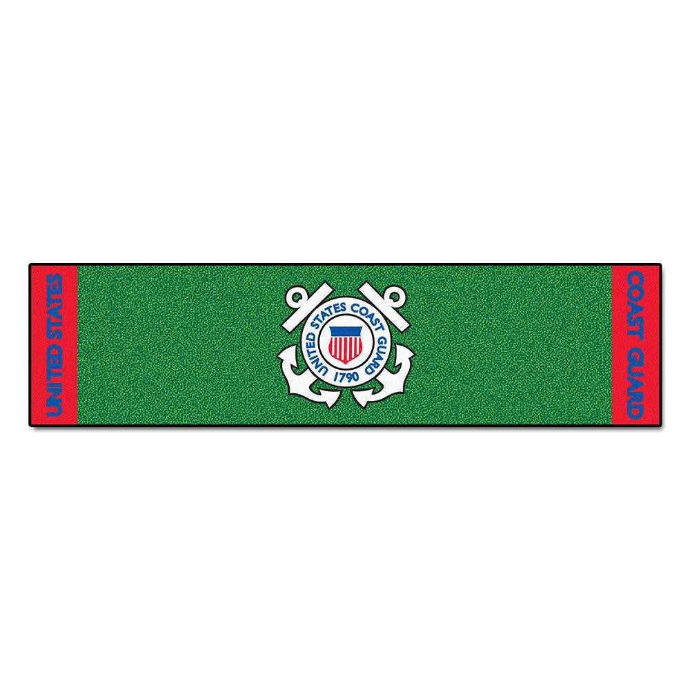 US Coast Guard Armed Forces Putting Green Runner (18x72)