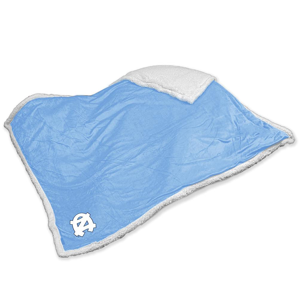 North Carolina Tar Heels NCAA Soft Plush Sherpa Throw Blanket (50in x 60in)