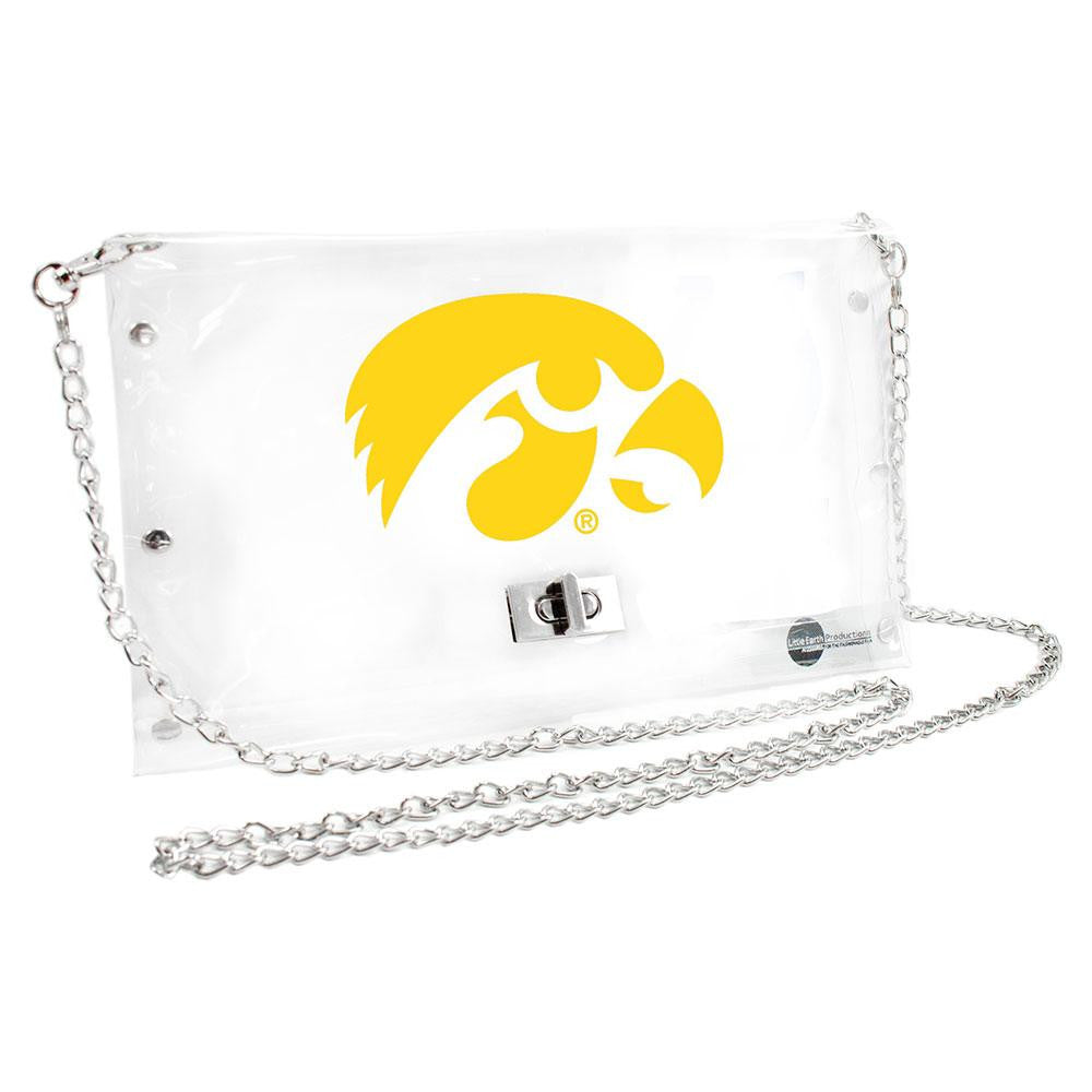 Iowa Hawkeyes NCAA Clear Envelope Purse