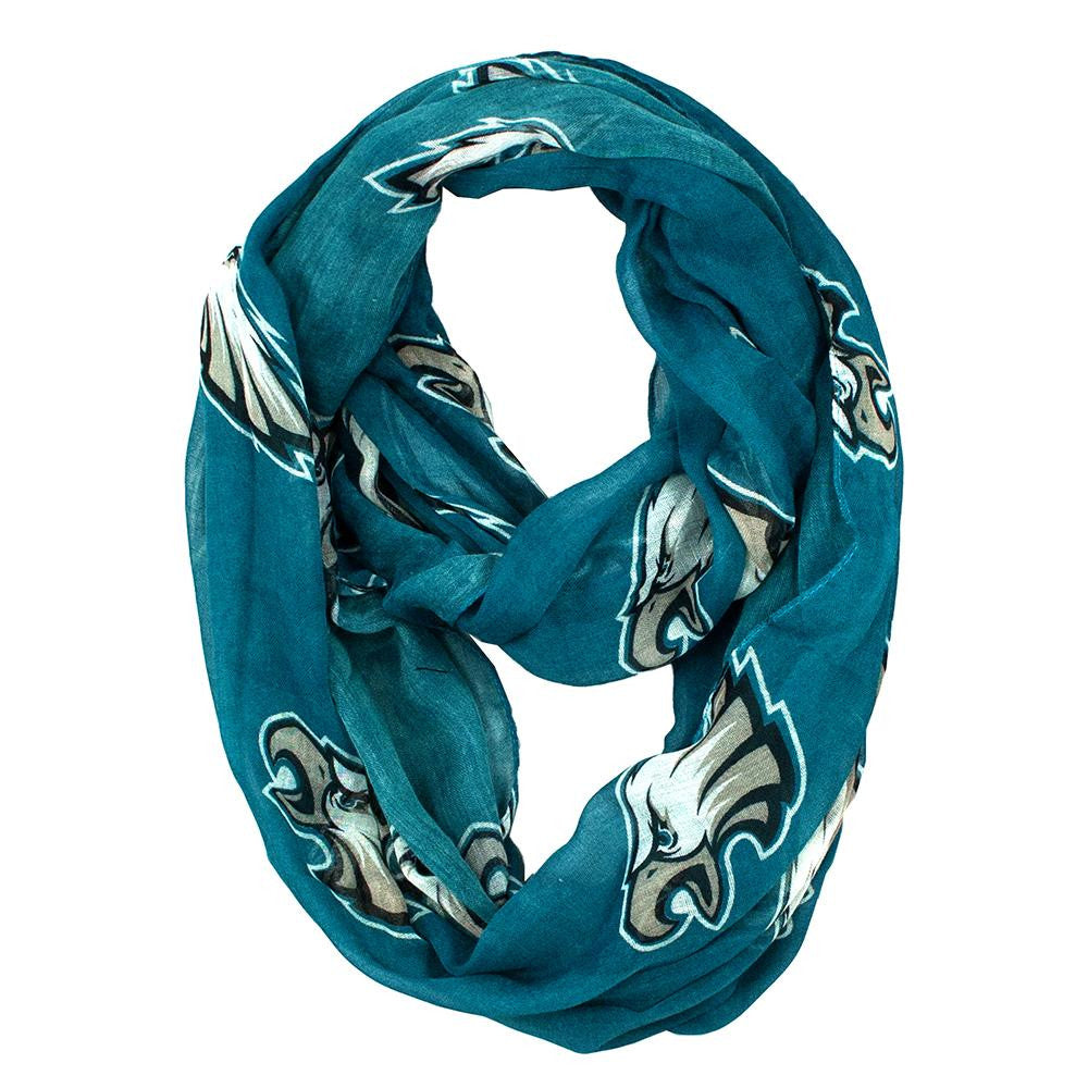 Philadelphia Eagles NFL Sheer Infinity Scarf