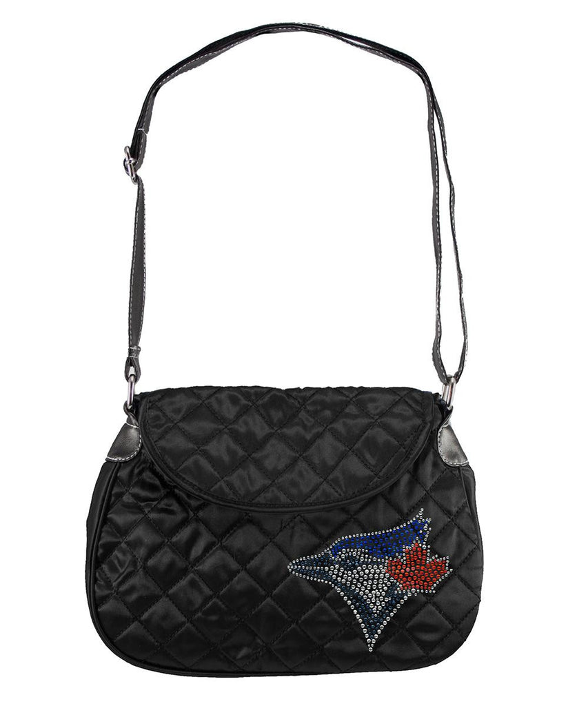 Toronto Blue Jays MLB Sport Noir Quilted Saddlebag
