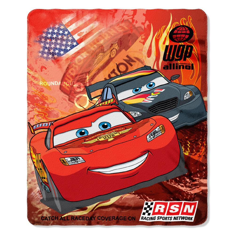 Cars Racing Legend Light Weight Fleece Blanket (50x60)