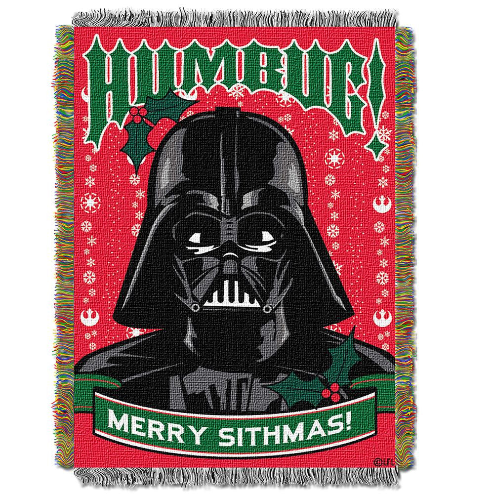 Star Wars Classic Humbug Woven Tapestry Throw (48inx60in)
