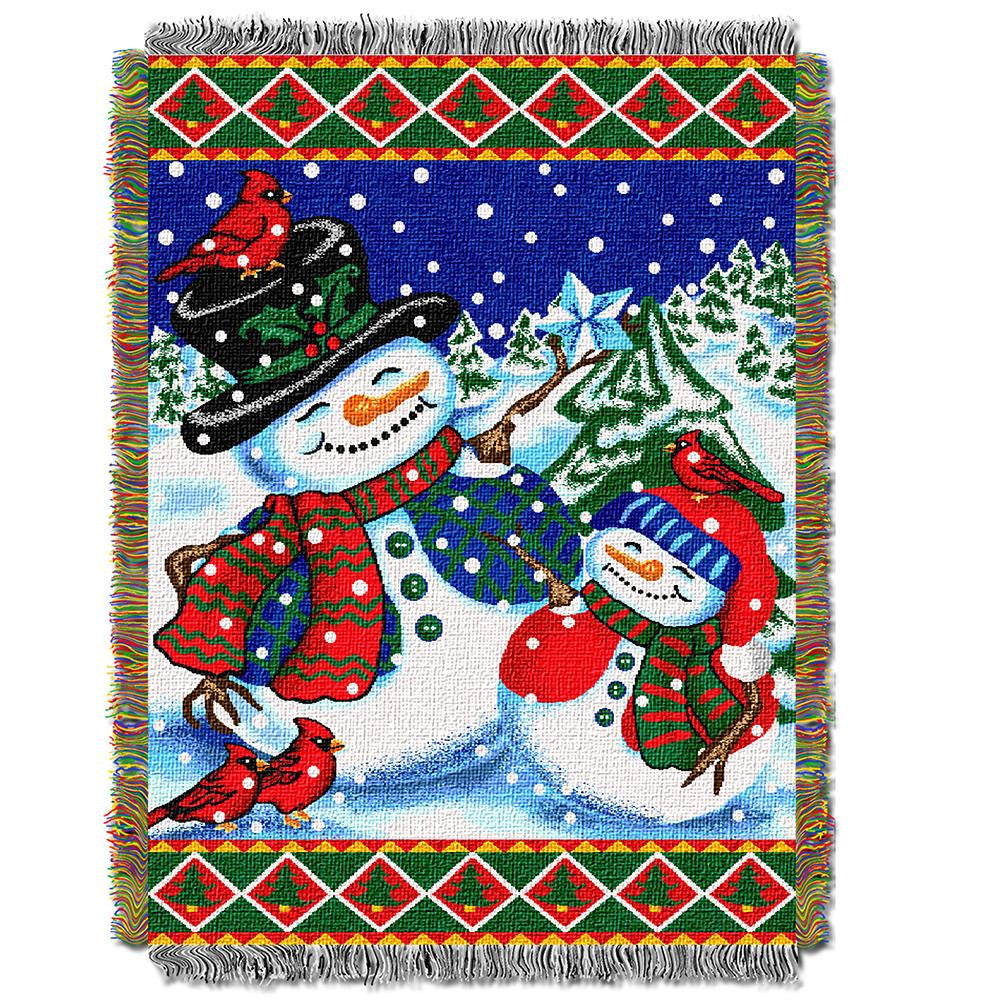 Winter Pals Woven Tapestry Throw (48inx60in)