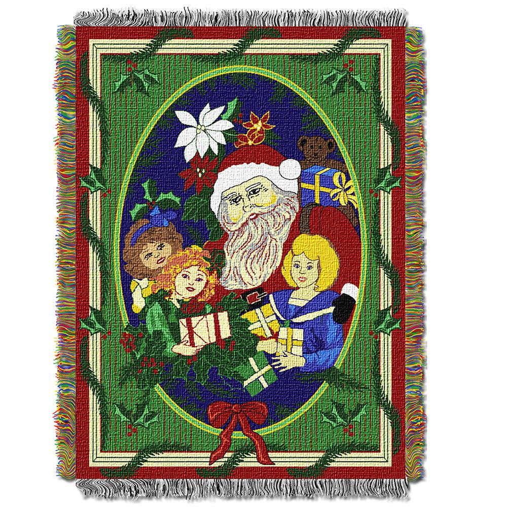 Blitzen Woven Tapestry Throw (48inx60in)