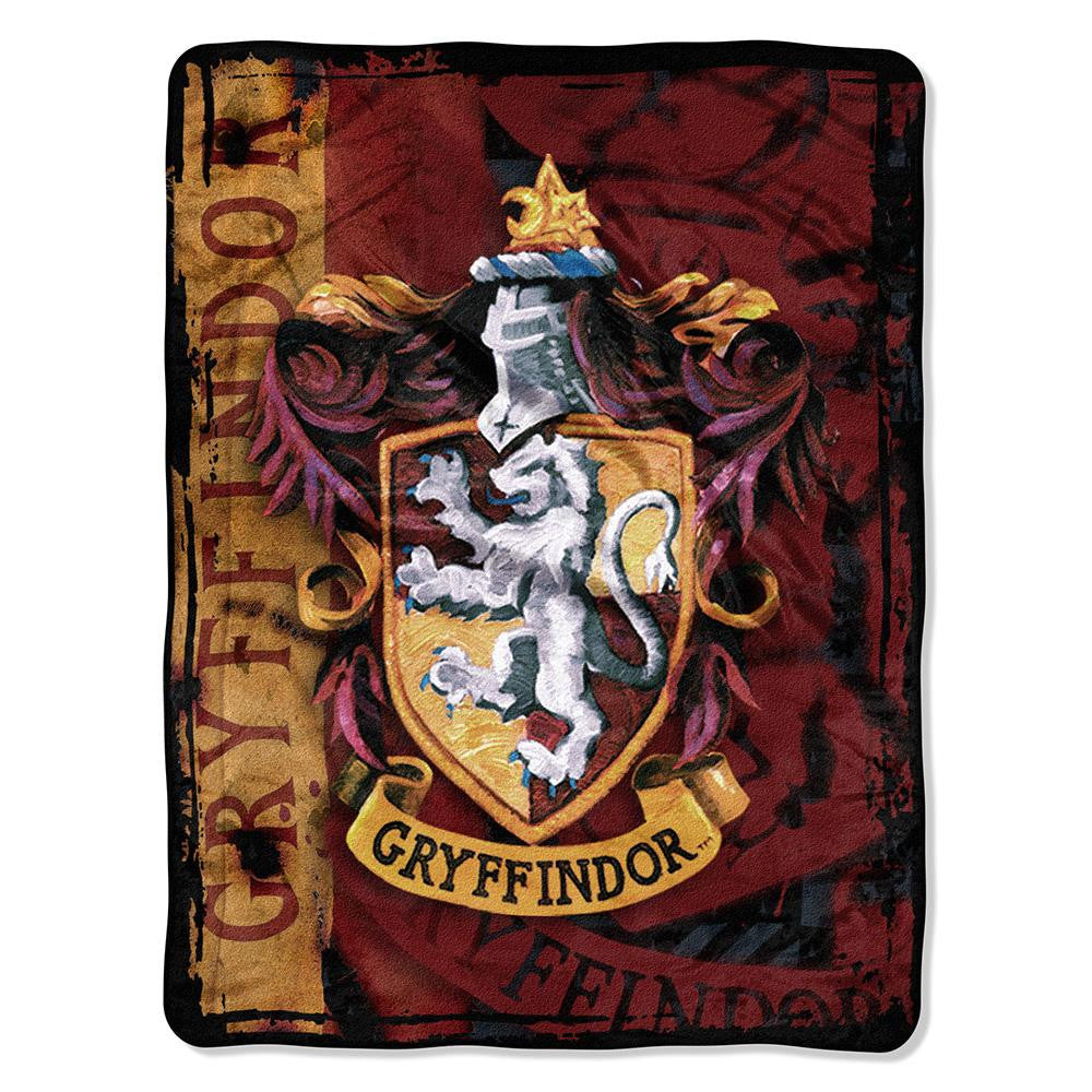 Harry Potter Battle Flag Micro Raschel Throw (46in x 60in)