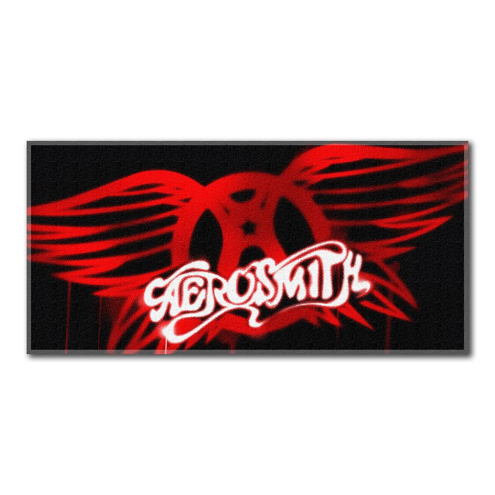 Aerosmith - Eagle Wings Fiber Reactive Beach Towel (28in x 58in)