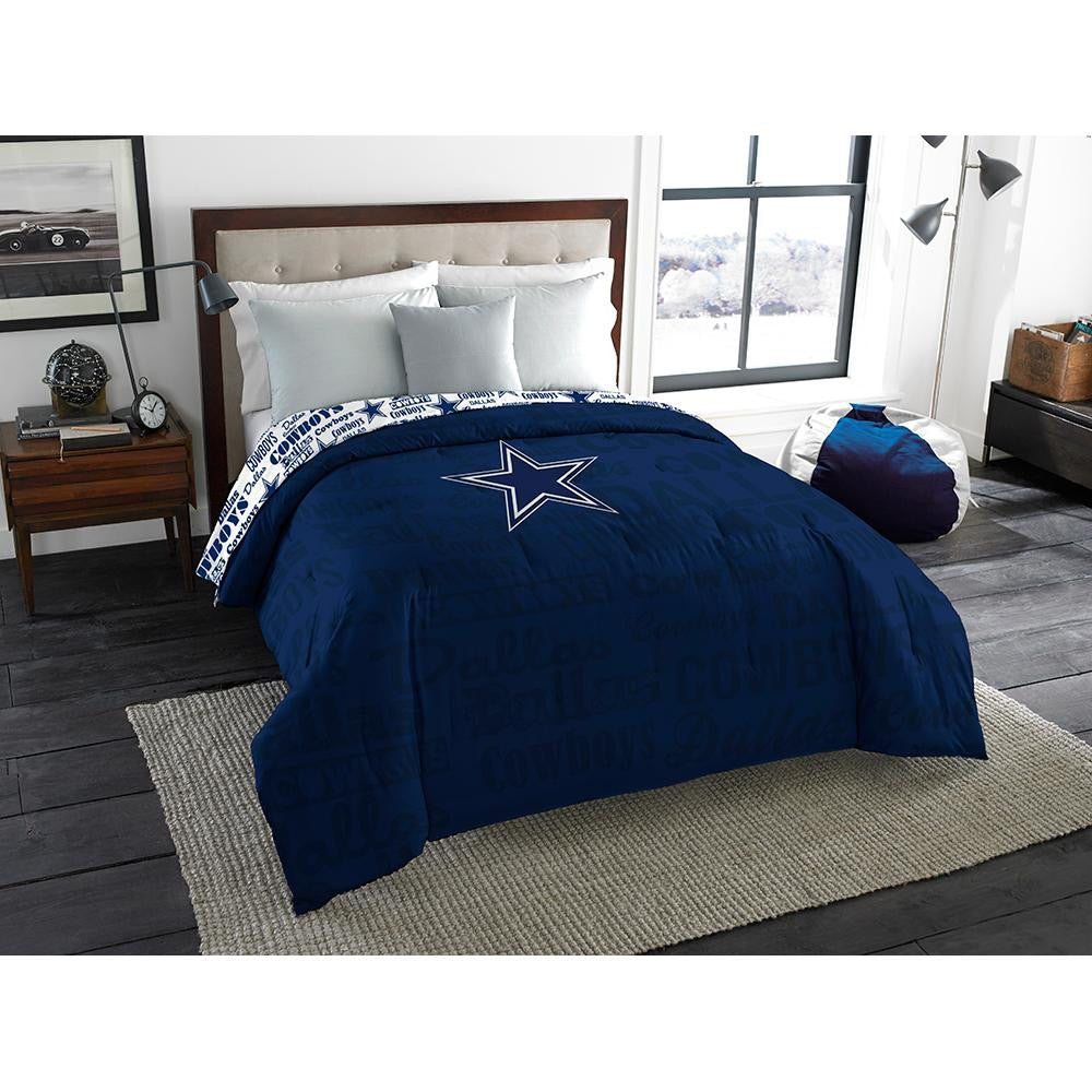 Dallas Cowboys NFL Full Comforter (Anthem) (76 x 86)