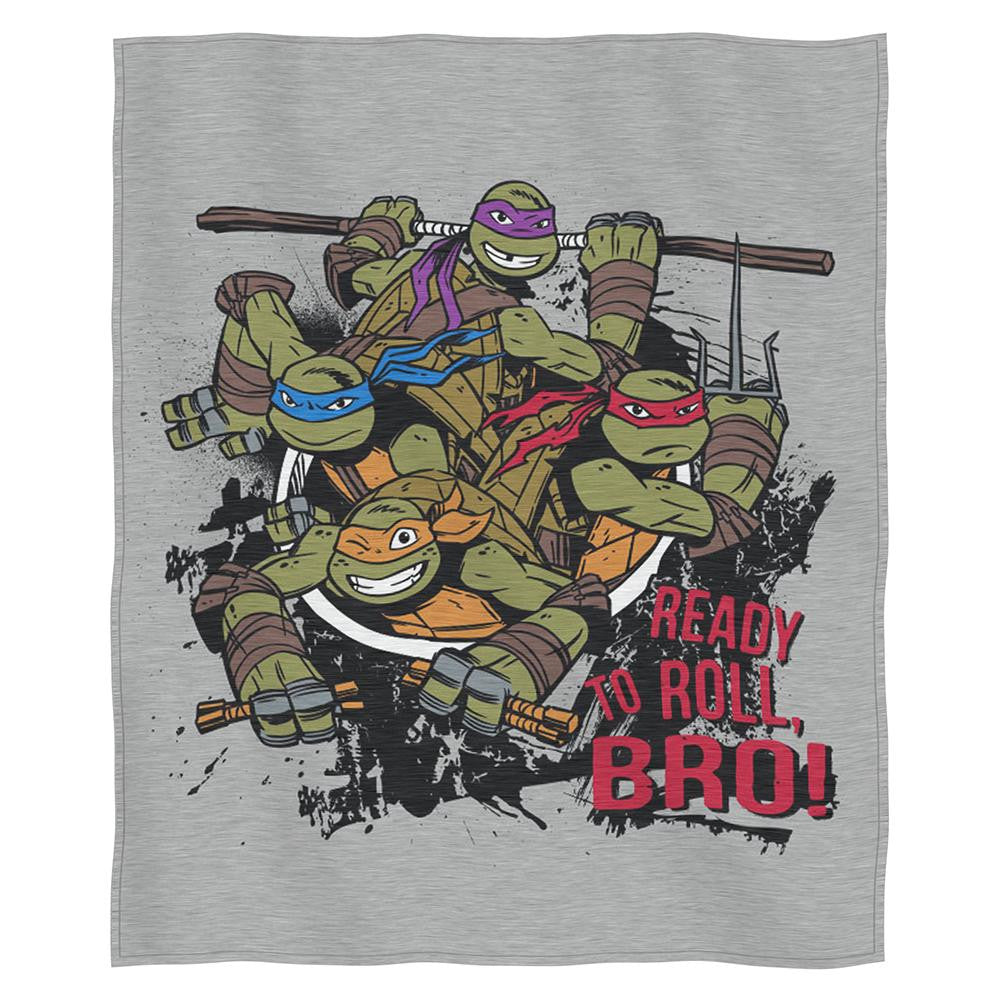 TMNT Turtle Roll Sweatshirt Throw (50 x 60)