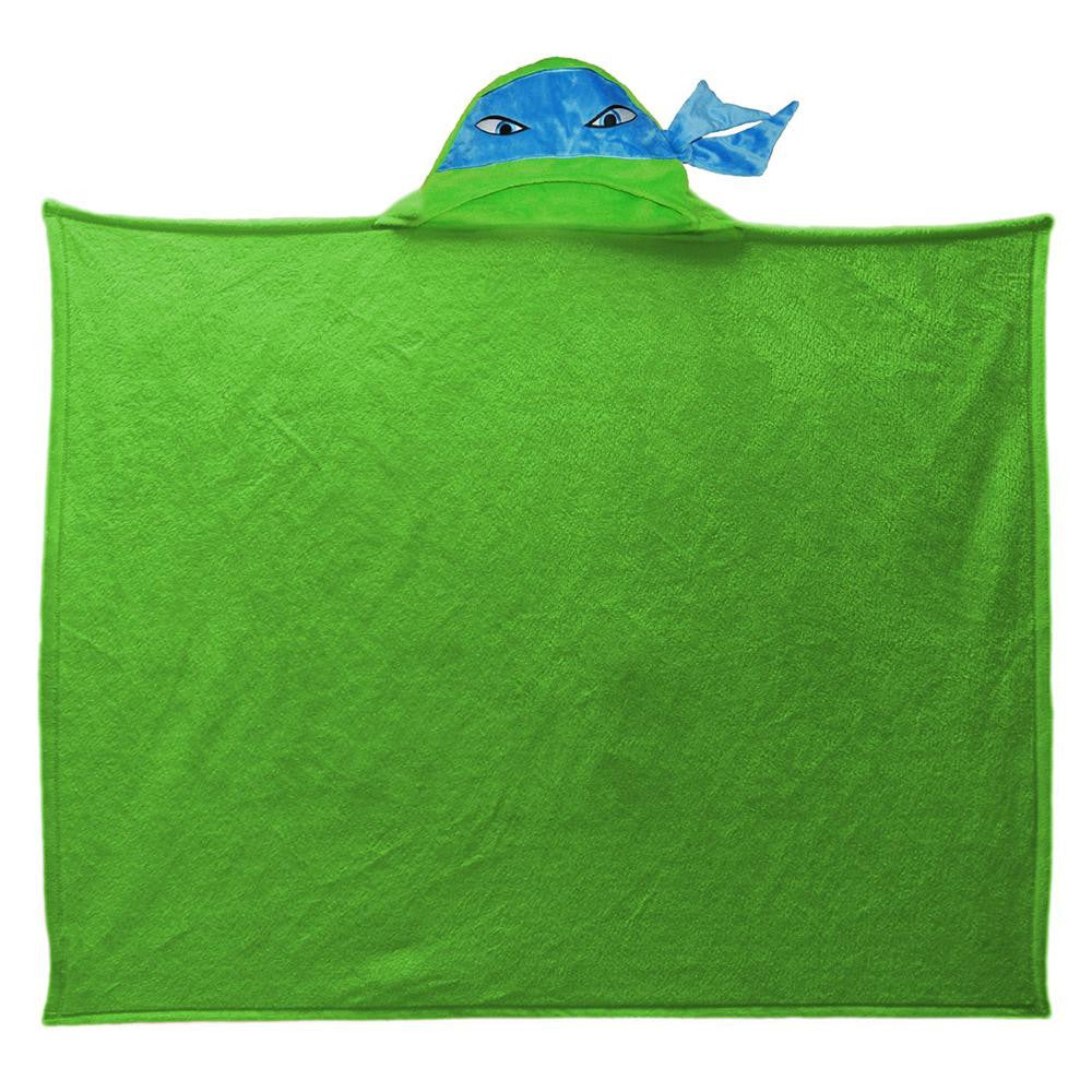TMNT- Hooded Ninja Micro Raschel Hooded Character Throw with Hood