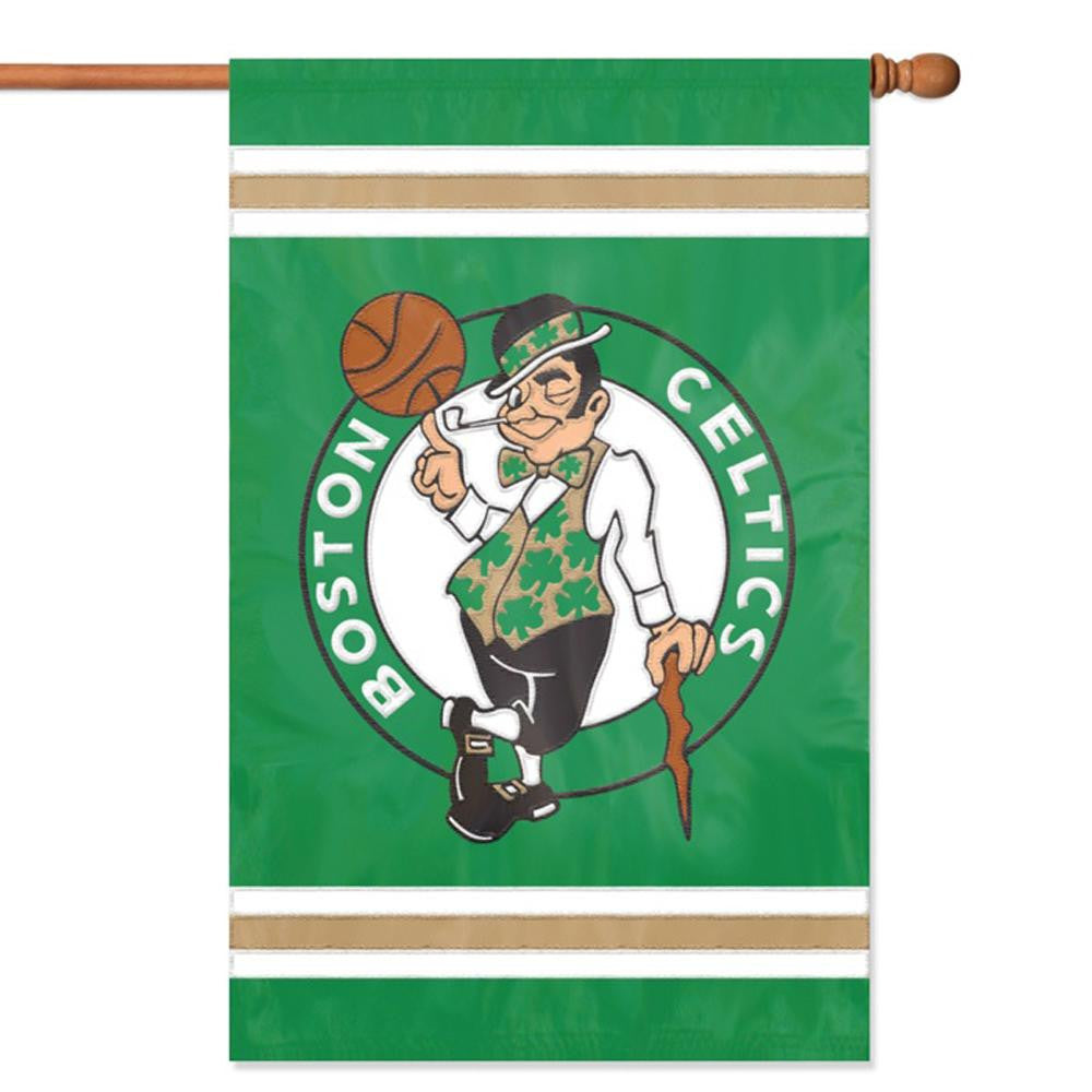 Boston Celtics NBA Applique Banner Flag (44x28)