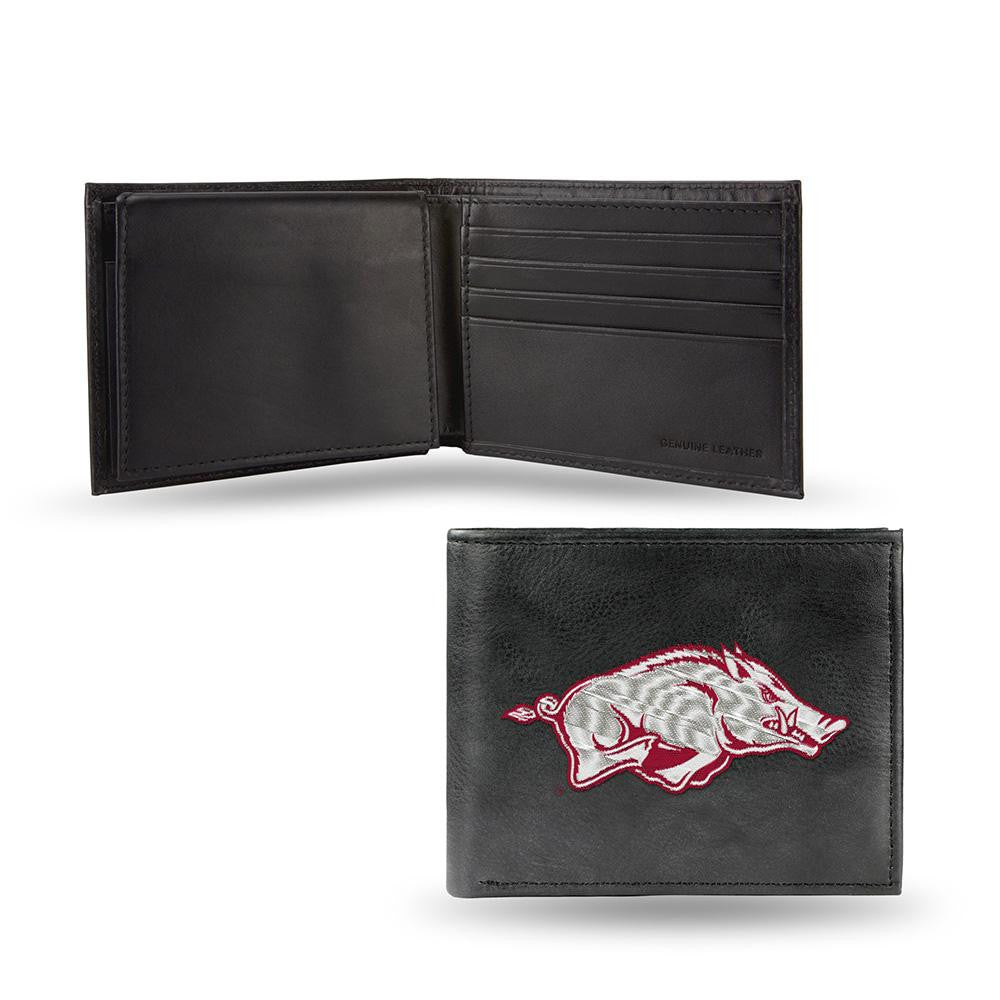 Arkansas Razorbacks Embroidered Billfold Wallet