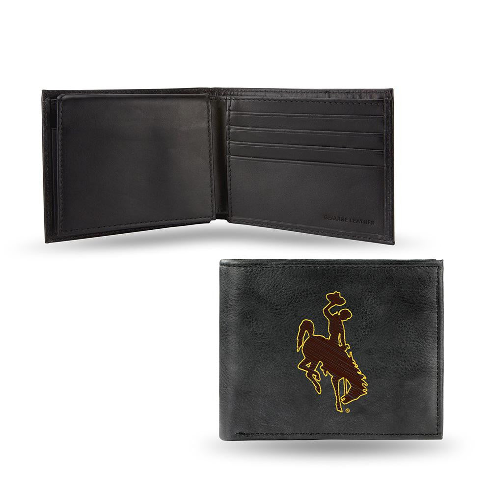 Wyoming Cowboys Embroidered Billfold Wallet