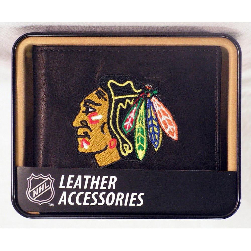 Chicago Blackhawks Embroidered Billfold Wallet