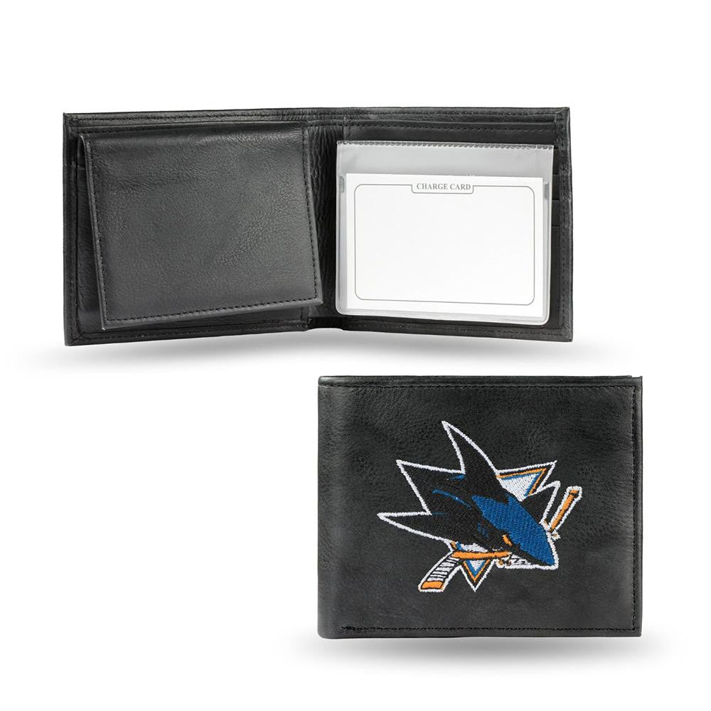 San Jose Sharks Embroidered Billfold Wallet