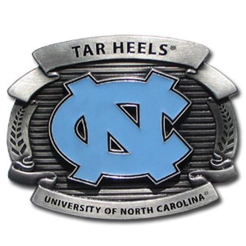 North Carolina Tar Heels NCAA Oversized Belt Buckle