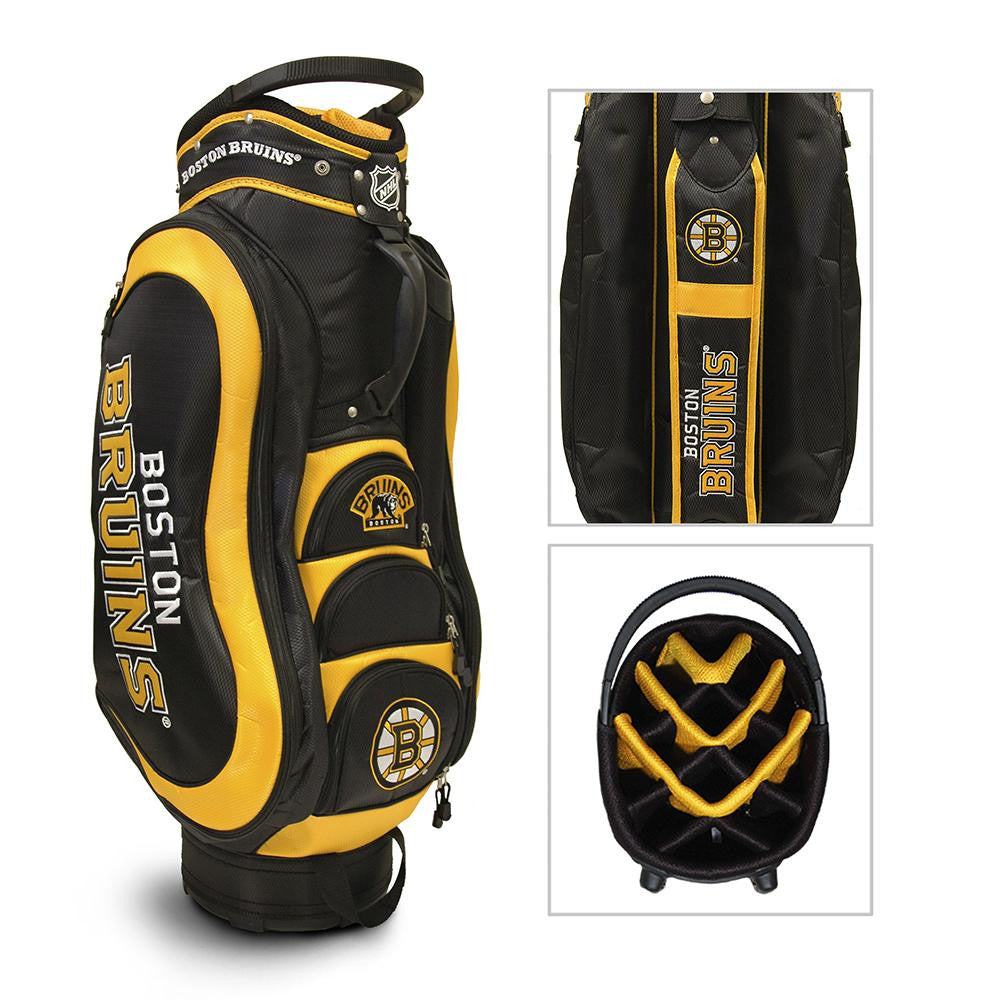 Boston Bruins NHL Cart Bag - 14 way Medalist