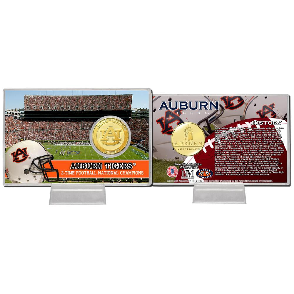 Auburn University Bronze Coin Card