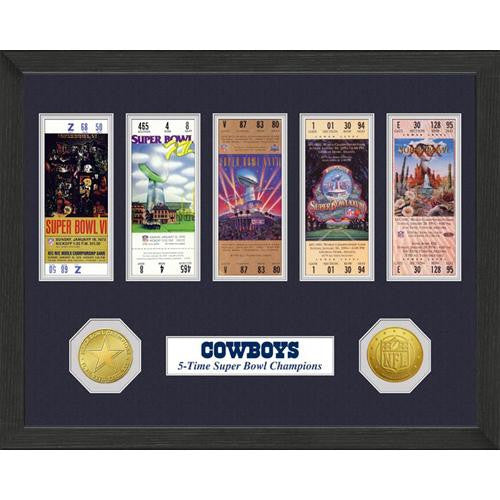 Dallas Cowboys SB Championship Ticket Collection