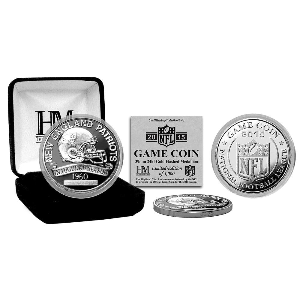 New England Patriots 2015 Game Coin