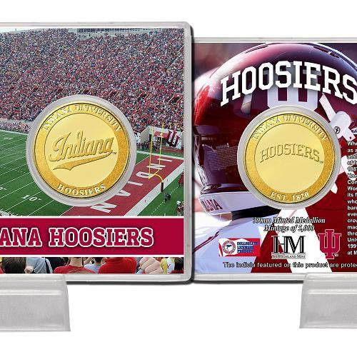 Indiana University Bronze Coin Card