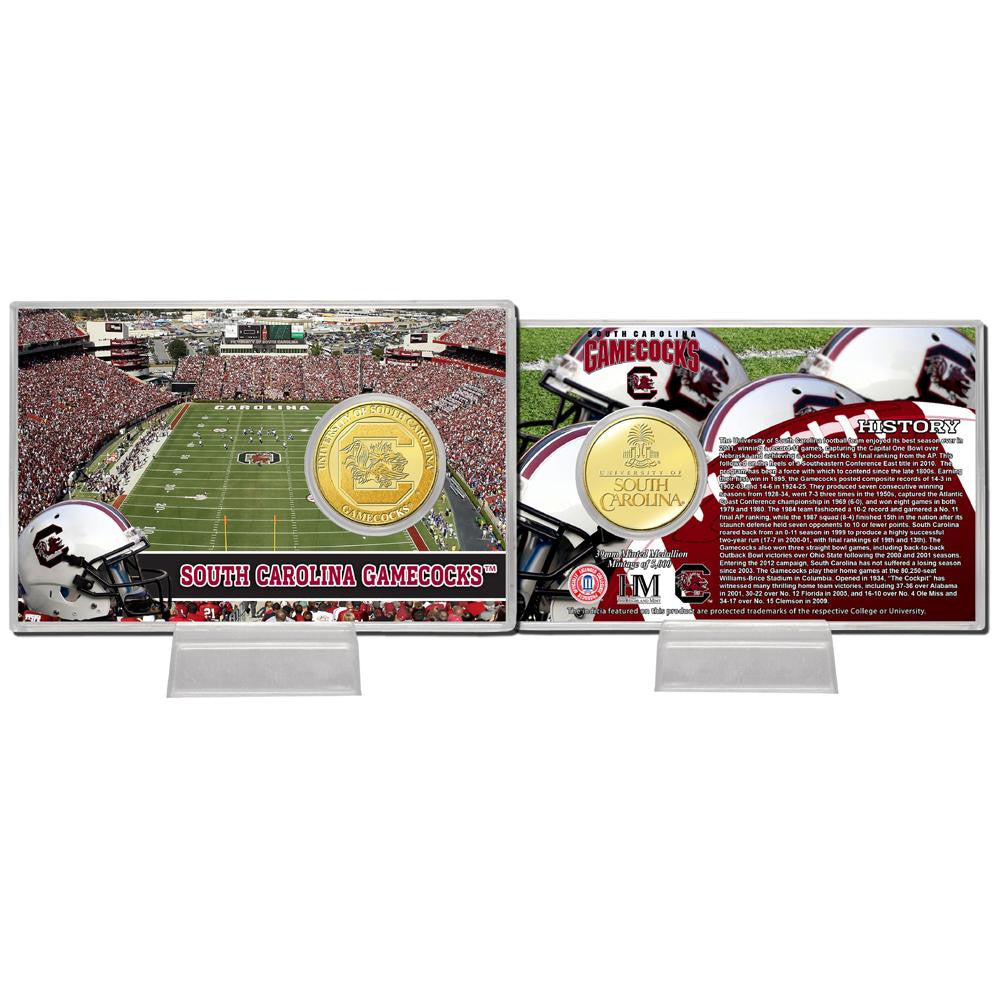 University of South Carolina Bronze Coin Card