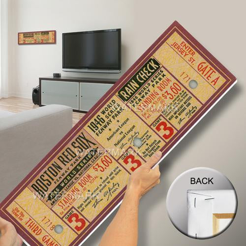 1946 World Series Mega Ticket - Boston Red Sox