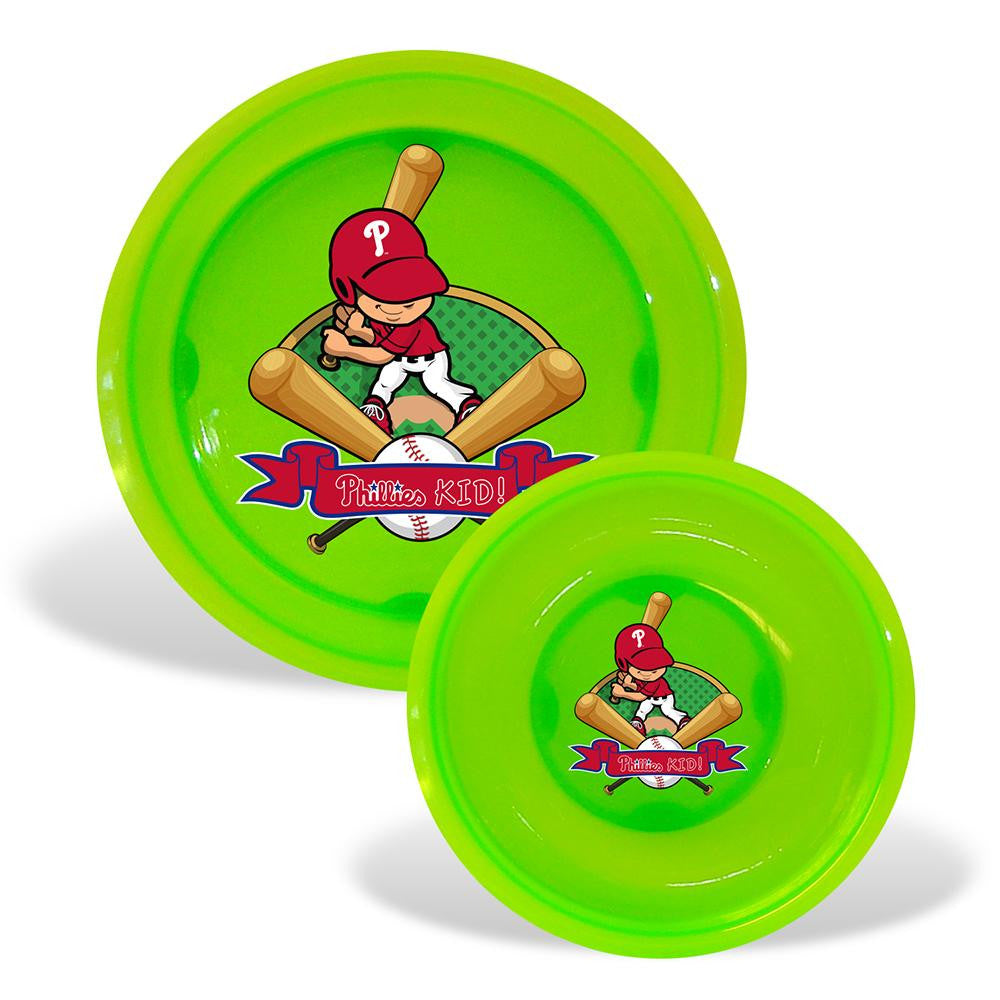 Philadelphia Phillies MLB Toddler Plate and Bowl Set