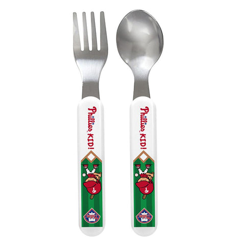 Philadelphia Phillies MLB Infant 2-Piece Cutlery Set