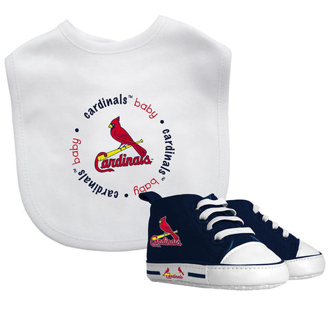 St. Louis Cardinals MLB Infant Bib and Shoe Gift Set