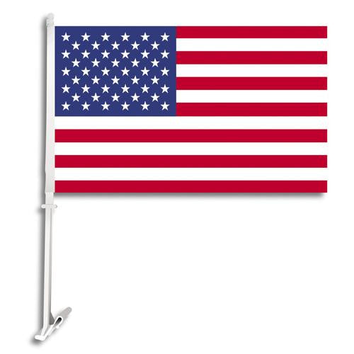 USA Car Flag