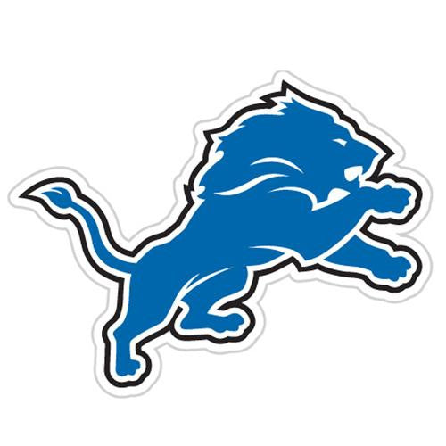 Detroit Lions NFL Diecut Window Film