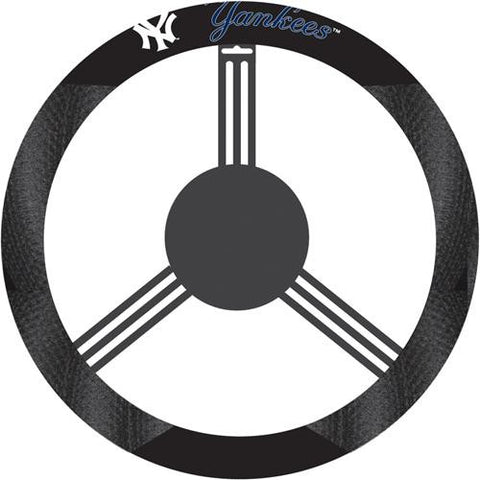 New York Yankees MLB Poly-Suede Steering Wheel Cover