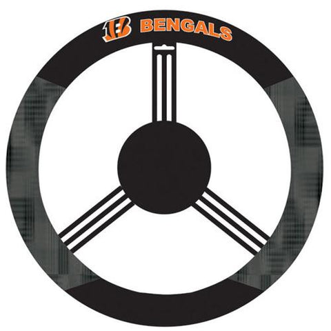 Cincinnati Bengals NFL Poly-Suede Steering Wheel Cover