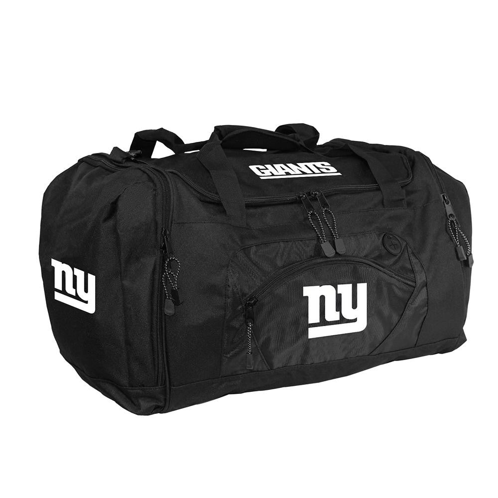 New York Giants NFL Roadblock Duffle Bag (Black)