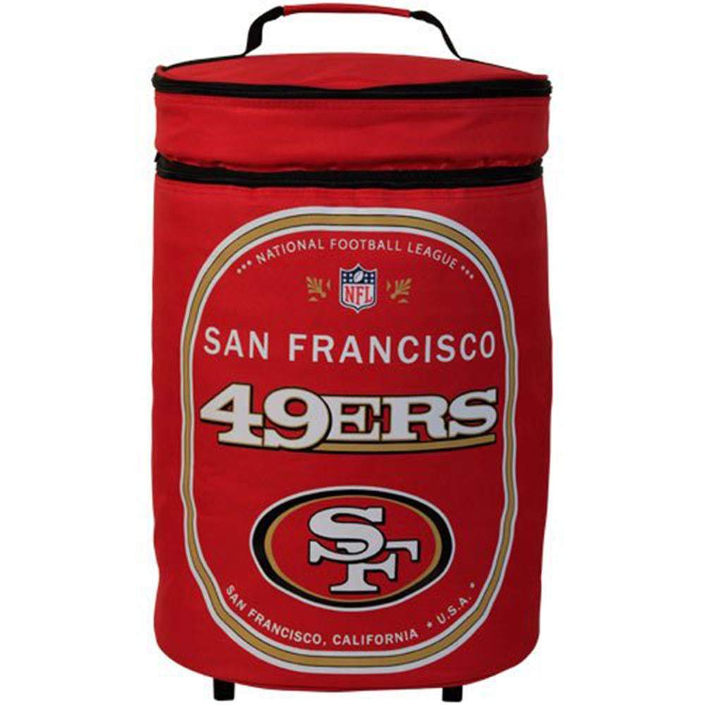 San Francisco 49ers NFL Tallboy Rolling Cooler