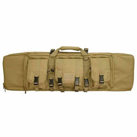 36in Modular Tactical Rifle Case (3 detachable pouches) Color: Tan