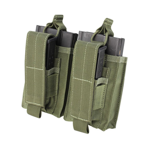 Double M14 Kangaroo Mag Pouch - Color: OD Green