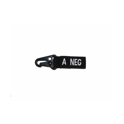 Blood Type Key Chain (A Positive) Color- Black