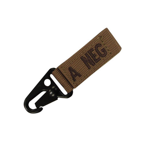 Blood Type Key Chain (A Positive) Color- Tan