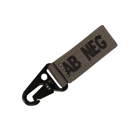 Blood Type Key Chain (AB Negative) Color- Foliage